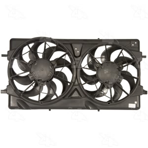 Four Seasons Dual Radiator And Condenser Fan Assembly for Saturn - 76165