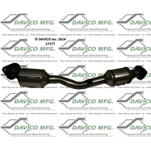 Davico Direct Fit Catalytic Converter and Pipe Assembly for Nissan - 17177