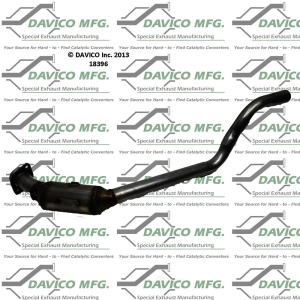 Davico Direct Fit Catalytic Converter and Pipe Assembly for Jaguar - 18396