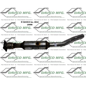 Davico Direct Fit Catalytic Converter and Pipe Assembly for Plymouth - 14498