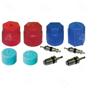 Four Seasons A C System Valve Core And Cap Kit for Geo - 26783