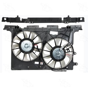 Four Seasons Dual Radiator And Condenser Fan Assembly for Scion - 76269