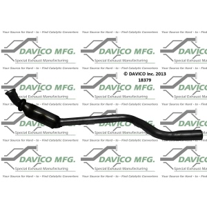 Davico Direct Fit Catalytic Converter and Pipe Assembly for Jaguar - 18379