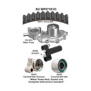 Dayco Timing Belt Kit With Water Pump for Toyota Tundra - WP271K1C