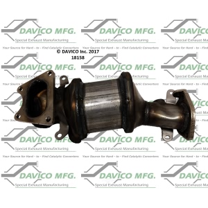 Davico Exhaust Manifold with Integrated Catalytic Converter for Acura TL - 18158