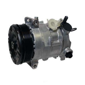 Denso A/C Compressor with Clutch for Chrysler - 471-0817