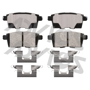 Advics Ultra-Premium™ Ceramic Rear Disc Brake Pads for Mazda - AD1259