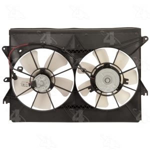 Four Seasons Dual Radiator And Condenser Fan Assembly for Scion - 76009