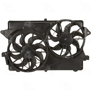 Four Seasons Dual Radiator And Condenser Fan Assembly for Saturn - 76024