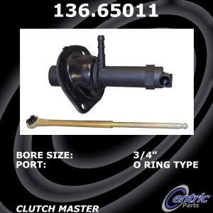 Centric Premium Clutch Master Cylinder for Mazda - 136.65011