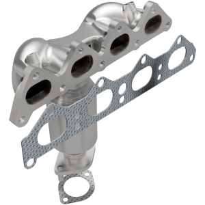 MagnaFlow Stainless Steel Exhaust Manifold with Integrated Catalytic Converter for Hyundai - 5531330