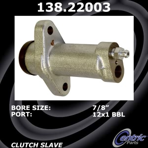Centric Premium Clutch Slave Cylinder for Land Rover - 138.22003