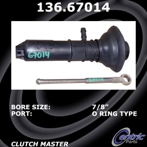 Centric Premium Clutch Master Cylinder for Dodge Ram 1500 - 136.67014