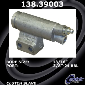 Centric Premium™ Clutch Slave Cylinder for Volvo - 138.39003