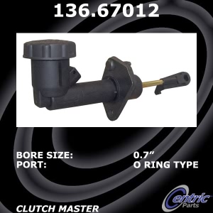 Centric Premium Clutch Master Cylinder for Jeep - 136.67012