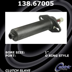 Centric Premium Clutch Slave Cylinder for Dodge - 138.67005
