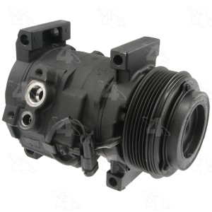 Four Seasons Remanufactured A C Compressor With Clutch for GMC Sierra - 77348