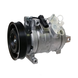 Denso A/C Compressor with Clutch for Dodge Charger - 471-0811