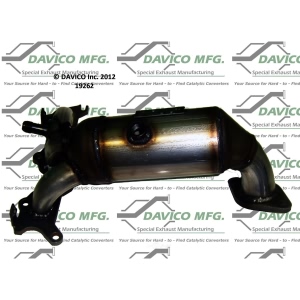 Davico Exhaust Manifold with Integrated Catalytic Converter for Chrysler - 19262
