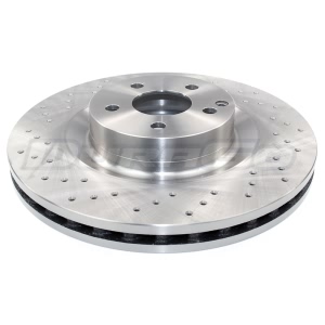 DuraGo Drilled Vented Front Brake Rotor for Mercedes-Benz - BR901234