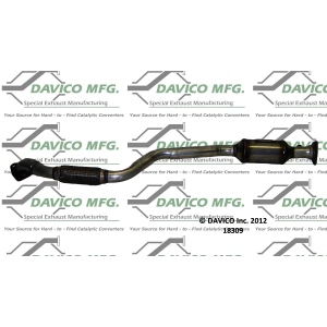 Davico Direct Fit Catalytic Converter and Pipe Assembly for Suzuki - 18309