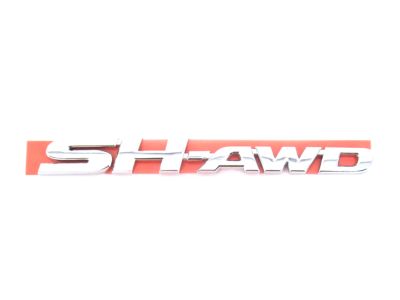 Acura 75719-SJA-A01 Emblem, Rear (Sh-Awd)