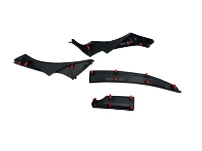 Acura 77260-TL0-G01ZA Garnish Assembly, Assistant (Titanium Metallic)