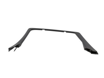 Acura 72942-TZ5-A11ZB Garnish, Passenger Side (Premium Black)