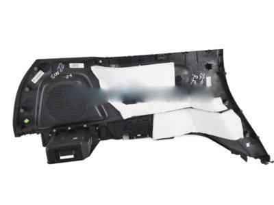 Acura 84620-TZ5-A11ZA Base Assembly, Right Rear Side Lining (Premium Black)