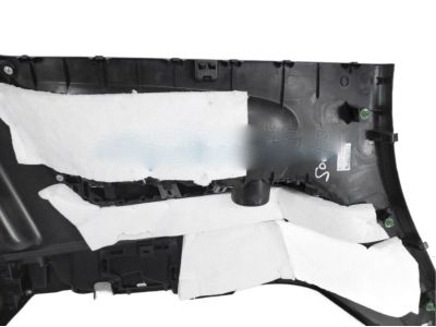 Acura 84620-TZ5-A11ZA Base Assembly, Right Rear Side Lining (Premium Black)