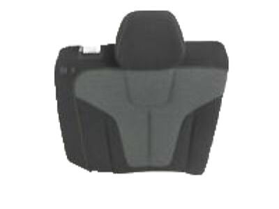 Acura 81515-STX-A01ZA Cover, Left Front Seat Center (Graphite Black)