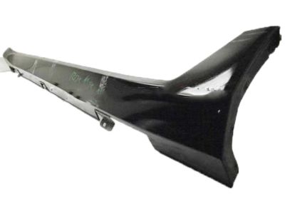 Acura 71800-TK4-A00ZD Garnish Assembly, Passenger Side Sill (Crystal Black Pearl)