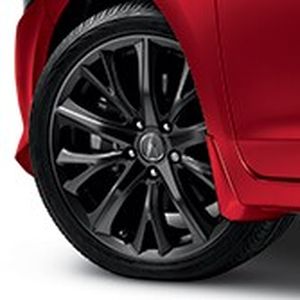 Acura 08P00-TX6-220A Splash Guards - Set - Exterior color:Crystal Black Pearl (CRYSTAL BLACK PEARL)