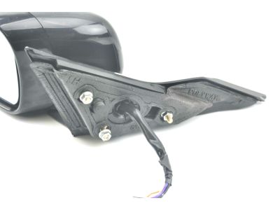 Acura 76250-TK4-A01ZD Mirror Assembly, Driver Side Door (Crystal Black Pearl) (R.C.) (Heated)