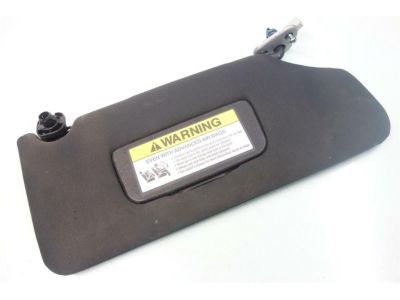 Acura 83230-SEP-A02ZD Sunvisor Assembly, Passenger Side (Graphite Black) (Mirror)