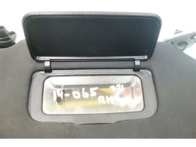 Acura 83230-SEP-A02ZD Sunvisor Assembly, Passenger Side (Graphite Black) (Mirror)