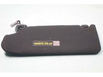 Acura 83230-SEP-A02ZD Sunvisor Assembly, Passenger Side (Graphite Black) (Mirror)