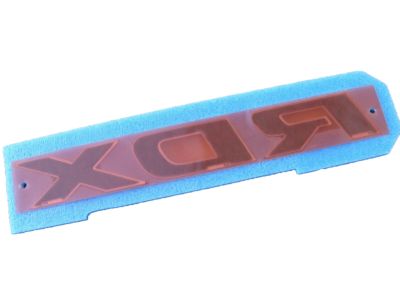 Acura 75722-STK-A02 Emblem Set, Rear (Rdx)