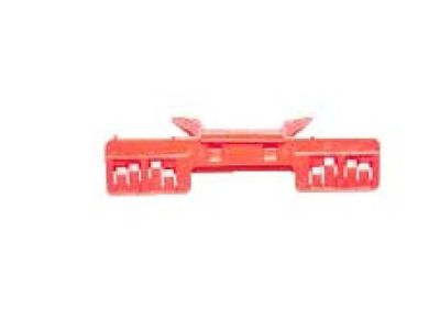 Acura 73163-SEA-003 Clip A, Driver Side Windshield (Dark Red)