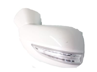 Acura 76200-TX4-A01ZH Mirror Assembly, Passenger Side Door (White Diamond Pearl)