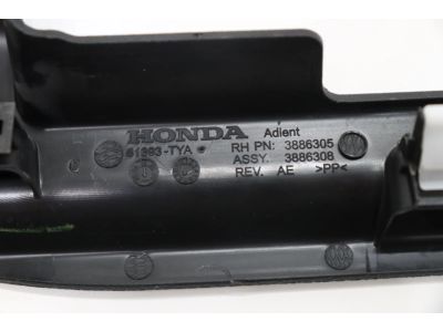Acura 84215-TYA-A01ZA Garnish Right, Rear (Deep Black)