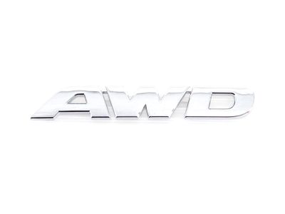 Acura 75719-TX4-A01 Emblem, Rear (Awd)
