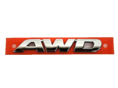 Acura 75719-TX4-A01 Emblem, Rear (Awd)