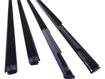 Acura 72450-STX-A01ZB Molding Assembly, Left Front Door (Black)