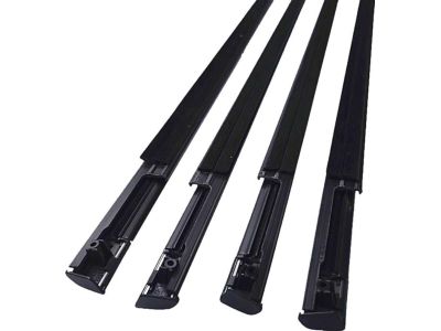 Acura 72450-STX-A01ZB Molding Assembly, Left Front Door (Black)