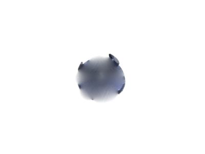 Honda 71503-S6A-900YL Cap, RR. Bumper *B538M*(Bluish Silver Metallic)
