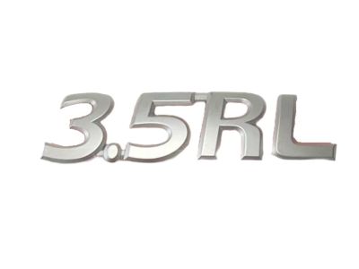 Acura 75722-SZ3-A00 Emblem, Rear (3.5Rl)