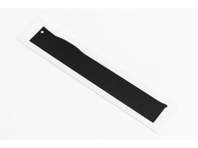 Acura 67826-SEA-003ZA Tape, Right Rear Door Sash Center (Outer) (Flat Black)