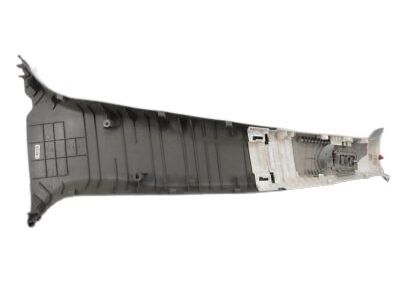 Acura 84171-STX-A01ZB Garnish Assembly, Driver Side Center Pillar (Lower) (Medium Gray)