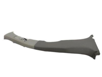 Acura 84171-STX-A01ZB Garnish Assembly, Driver Side Center Pillar (Lower) (Medium Gray)